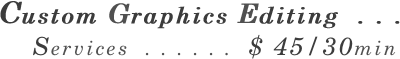 Custom Graphics Editing