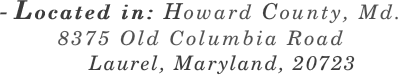 - Located in: Howard County,